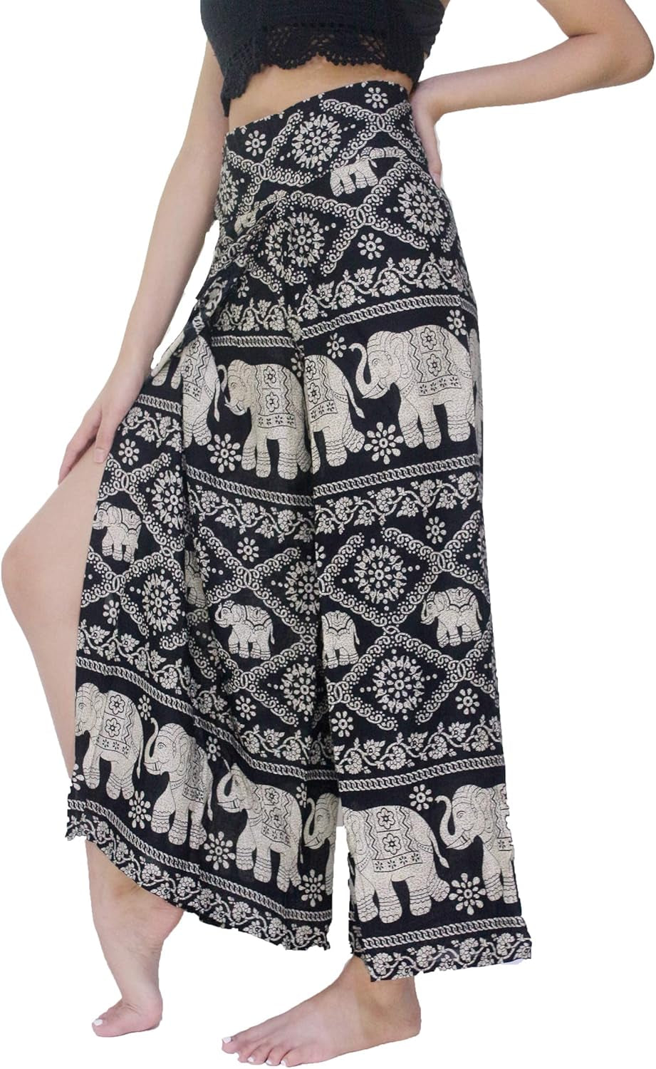 Women'S Hippie Palazzo Pants Boho Clothing
