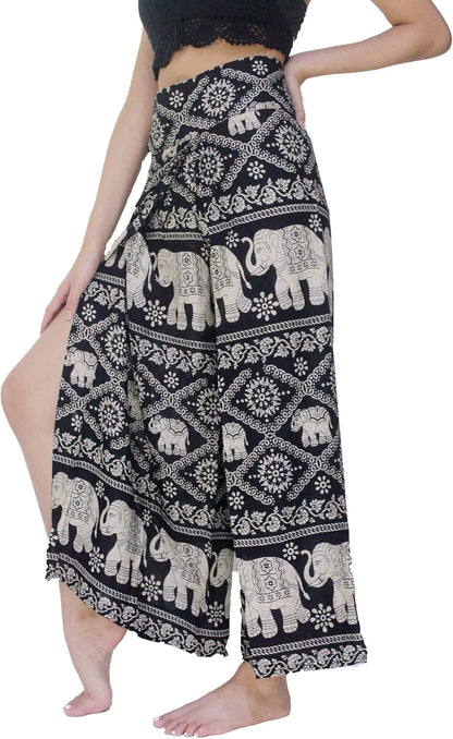 Women'S Hippie Palazzo Pants Boho Clothing