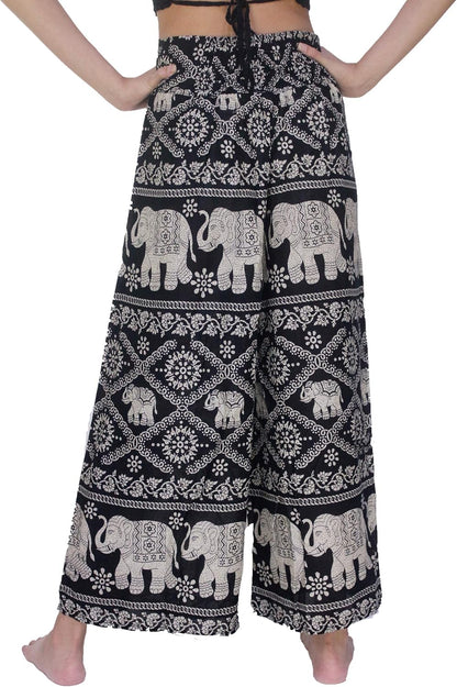 Women'S Hippie Palazzo Pants Boho Clothing