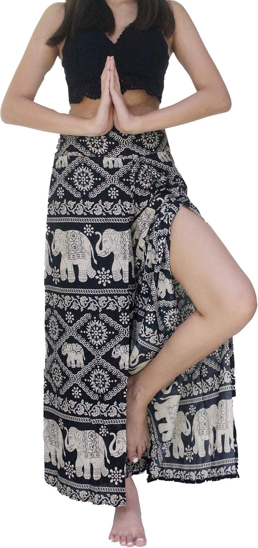 Women'S Hippie Palazzo Pants Boho Clothing