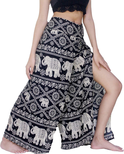 Women'S Hippie Palazzo Pants Boho Clothing