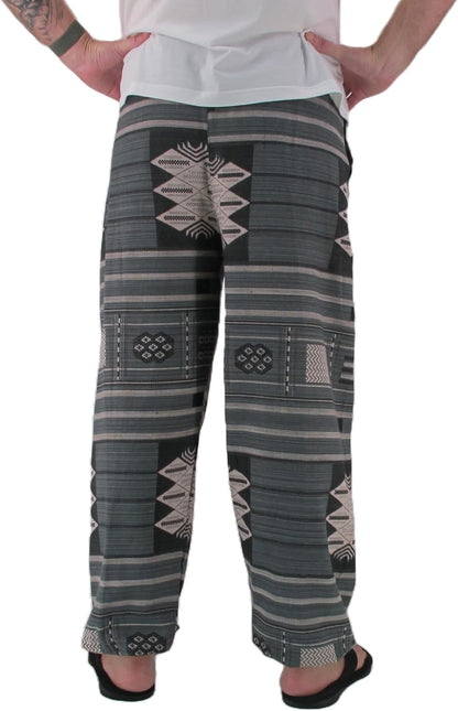 Baggy Pants Men'S One Size Printed 100% Cotton Harem Pants Hippie Boho